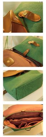 หมดค่ะ กระเป๋าAxixi แบรนด์ดัง  รุ่น 2242 รุ่นนี้ดูน่ารัก ตัวกระเป๋าเป็นสีเขียว Green Norway